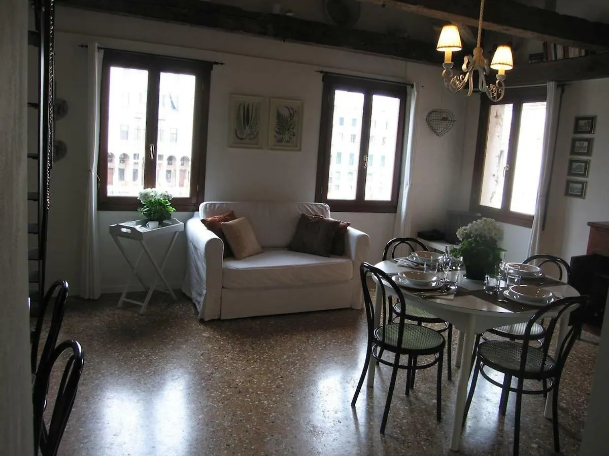 Apartmán Loft Overlooking The Grand Canal Benátky Itálie